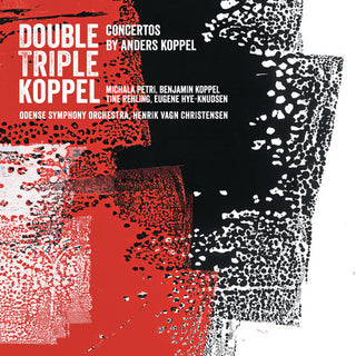 the album cover for Koppel / Petri / Odense Symphony Orchestra - Double Triple Koppel