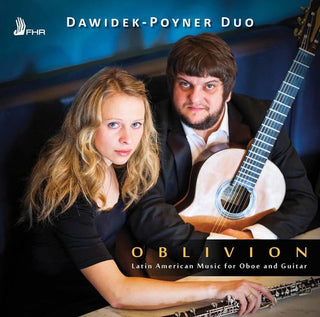 the album cover for Bonfa / Machado / Dawidek-Poyner Duo - Oblivion: Latin American Music for Oboe & Guitar