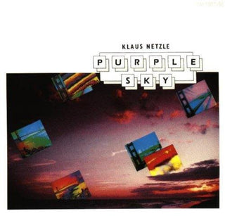 the album cover for Netzle - Purple Sky