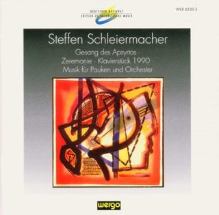 the album cover for Schleiermacher Gesand Des Apsyrtos / Various - Schleiermacher: Gesand Des Apsyrtos / Various