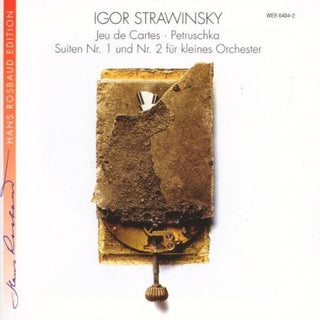 the album cover for Hans Rosbaud / Baden-Baden So - Stravinsky: Jeu de Cartes / Petrushka Suites