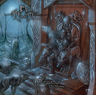the album cover for Manegarm - Vargaresa - Beginning [Remastered] [Reissue]