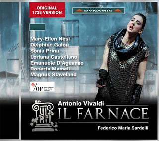 the album cover for Vivaldi / Nesi / Galou / Prina / Castellano - Il Farnace