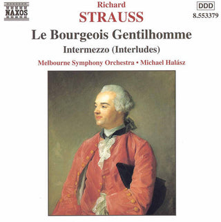 the album cover for Michael Halasz - Bourgeois Gentilhomme
