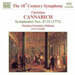 the album cover for Nicolaus Esterhazy Sinfonia - Symphonies 47-52 (1772)