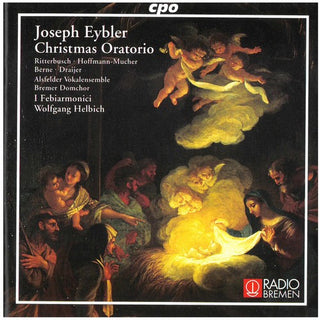 the album cover for Celestial Christmas - Christmas Oratorio
