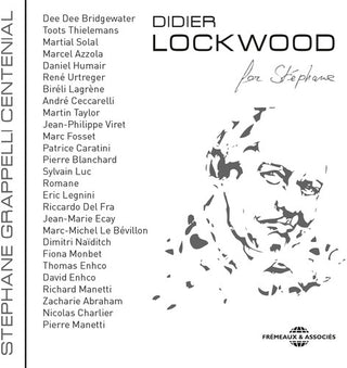 the album cover for Didier Lockwood - For Stephane