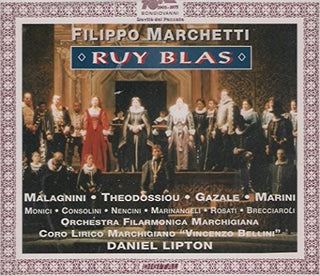 the album cover for Marchetti / Theodossiou / Orchestra Filarmonica - Ruy Blas