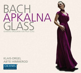 the album cover for J Bach S / Glass / Apkalna,Iveta - Organ Works
