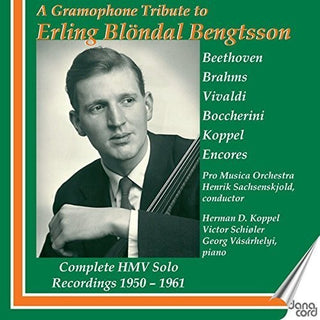 the album cover for Beethoven / Erling Blondal Bengtsson - Gramophone Tribute to Erling Blondal Bengtsson
