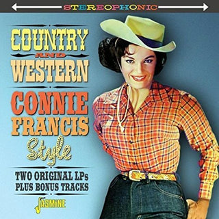 the album cover for Connie Francis - Country & Western Connie Francis Style