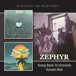 the album cover for Zephyr - Going Back to Colorado /Sunset Ride