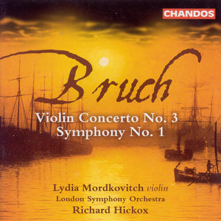 the album cover for Lydia Mordkovitch - Violin Concerto #3 / Symphony #1
