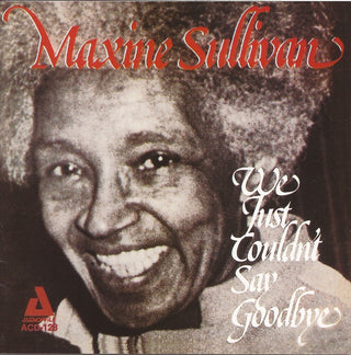 the album cover for Maxine Sullivan - We Just Couldn't