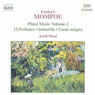 the album cover for Jordi Maso - Piano Music #2: 12 Preludes / Suburbis / Dialogues