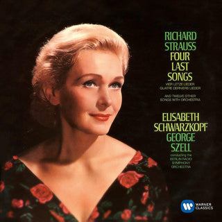 the album cover for R Strauss / Schwarzkopf,Elisabeth / Szell,George - Vier Lezte Lieder - 12 Orchestral Songs