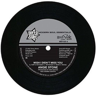 Angie Stone- Wish I Didn't Miss You (Vinyl)