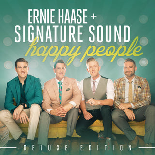 the album cover for Ernie Haase & Signature Sound - Happy People