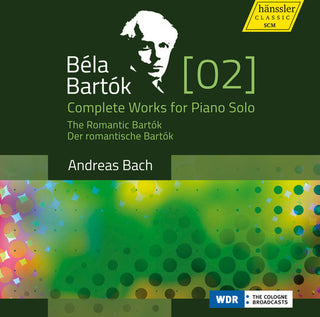the album cover for Bartok / Andreas Bach - Complete Works for Piano Solo 2