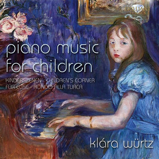 the album cover for Klara Wurtz /Prima La Musica/Vermeulen,Dirk - Piano Music for Children