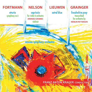 the album cover for Fortmann / Moores Symphony Orchestra / Grabienc - Orchestral Concert
