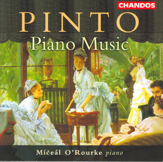 the album cover for G.F. Pinto - Piano Music / 2 Grand Sonatas Op 3