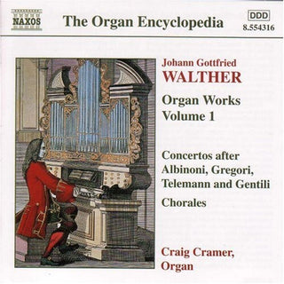 the album cover for Craig Cramer - Organ Works / Various