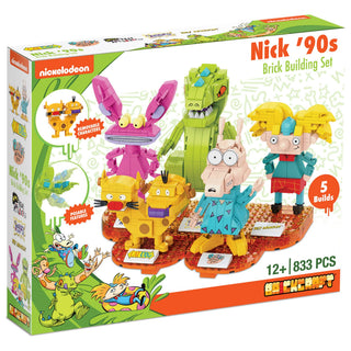 Nickelodeon 90's Icons Brickcraft Brick Building Set