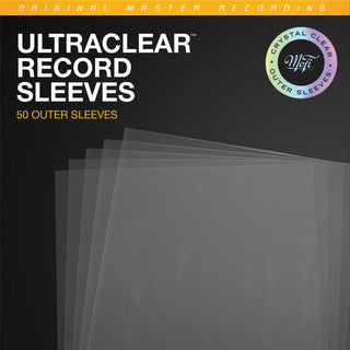 Mobile Fidelity 12" Vinyl UltraClear Outer Sleeves (50 Pack)