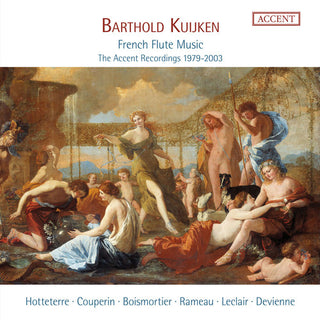 the album cover for Monteclair / Blavet / Rameau - French Flute Music - Accent Recordings 1979-2003