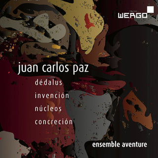 the album cover for Paz / Ensemble Aventure / Alexander Ott - Dedalus Invencion Nucleos Concrecion