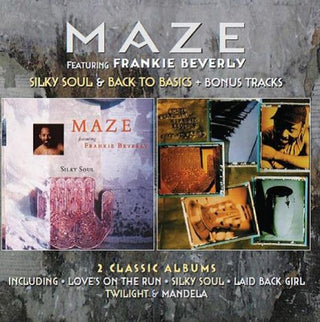 the album cover for Maze Featuring Frankie Beverly - Silky Soul / Back To Basics: Deluxe 2cd Edition