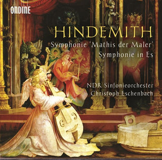 the album cover for Hindemith / Ndr Sinfonieorchester / Eschenbach - Symphonie Mathis Der Maler - Symphonie in Es