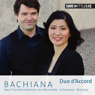 the album cover for Moscheles / Huang / Euler - Bachiana