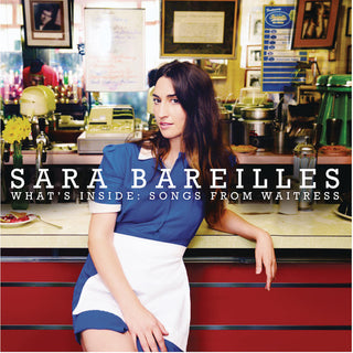 the album cover for Sara Bareilles - What's Inside: Songs from Waitress