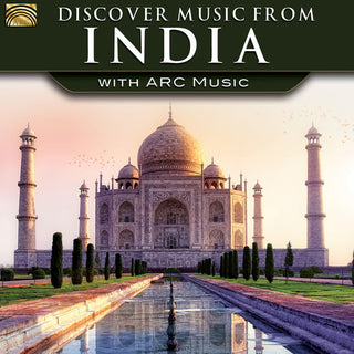 the album cover for Discover Music From India With Arc Music / Various - Discover Music from India with Arc Music