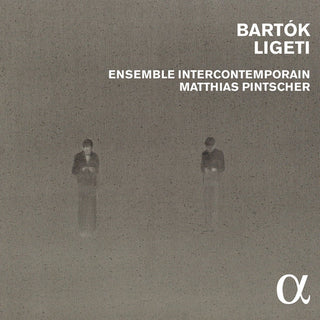 the album cover for Bartok / Ligeti / Ensemble Intercontemporain - Contrasts - Sonata for Two Pianos & Percussion