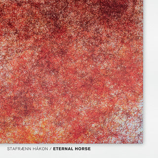the album cover for Stafraenn Hakon - Eternal Horse
