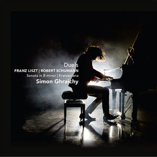 the album cover for Simon Ghraichy - Duels: Sonata in B minor / SCHUMANN: Kreisleriana
