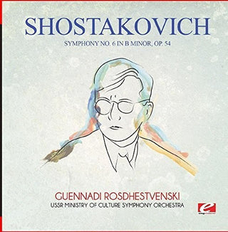 the album cover for USSR Ministry of Culture Symphony Orchestra - Symphony No. 6 in B Minor Op. 54