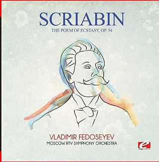 the album cover for Moscow RTV Symphony Orchestra - Poem of Ecstasy Op. 54