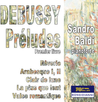 the album cover for Debussy / Sandro Baldi - Debussy: Preludes, Book 1