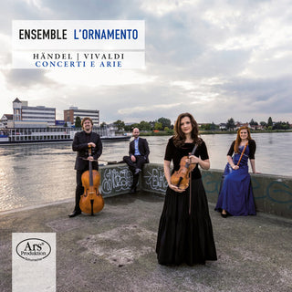 the album cover for Handel / Ensemble Lornamento - Handel & Vivaldi: Concerti e Arie