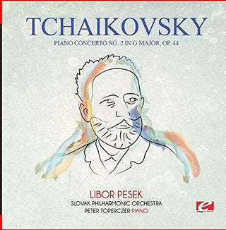 the album cover for Slovak Philharmonic Orchestra - Tchaikovsky: Piano Concerto No. 2 in G Major, Op. 44