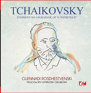 the album cover for Moscow RTV Symphony Orchestra - Tchaikovsky: Symphony No. 6 in B Minor, Op. 74 Pathetique