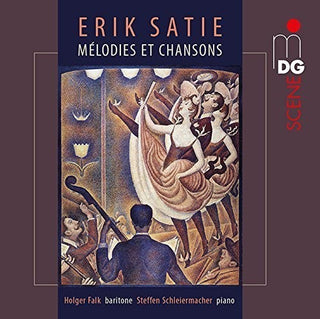 the album cover for Satie / Falk / Schleiermacher - SATIE: Melodies et Chansons