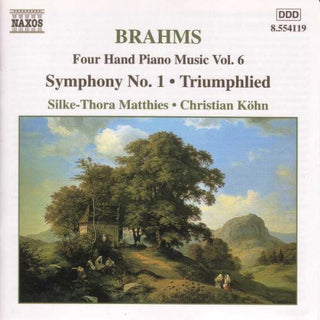 the album cover for Christian Kohn - Four Hand Piano Music 6