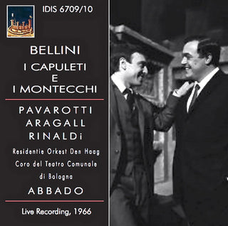 the album cover for Bellini / Rinaldi / Coro Del Teatro Comunale Di - Bellini: I Capuleti e I Montecchi