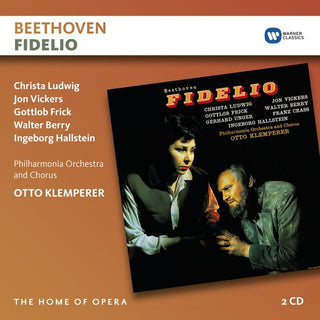 the album cover for Otto Klemperer - Fidelio