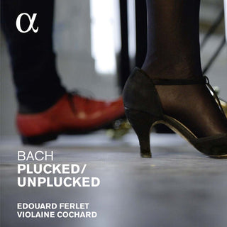 the album cover for Violaine Cochard - Plucked / Unplucked